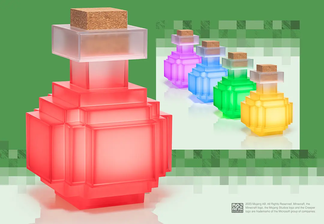MINECRAFT - Luminous Potion - Collector Replica 16cm