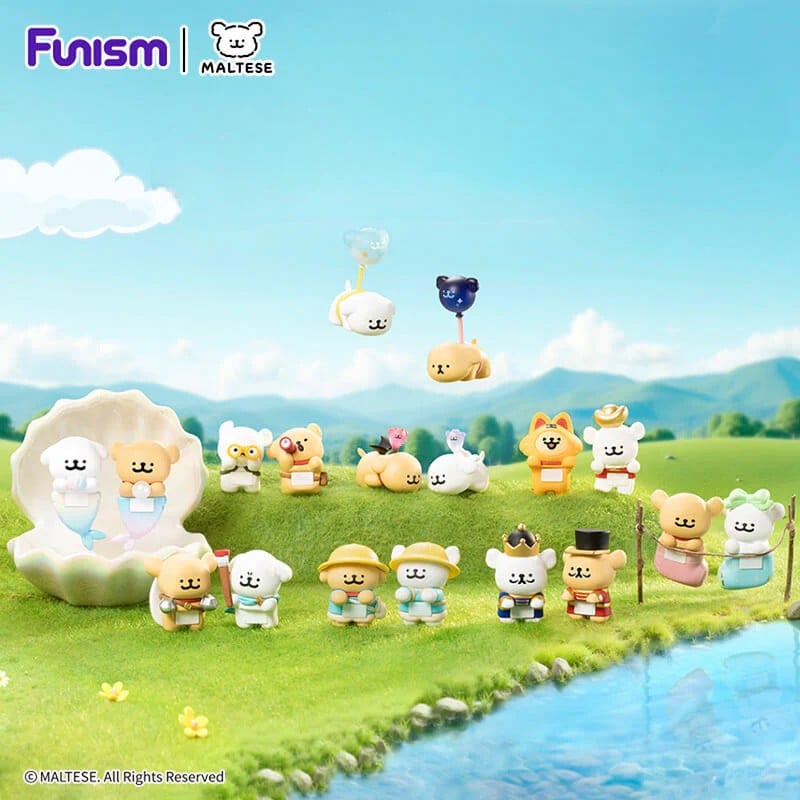 Maltese – PupSnap Series – Blind Bag 16 Figure set