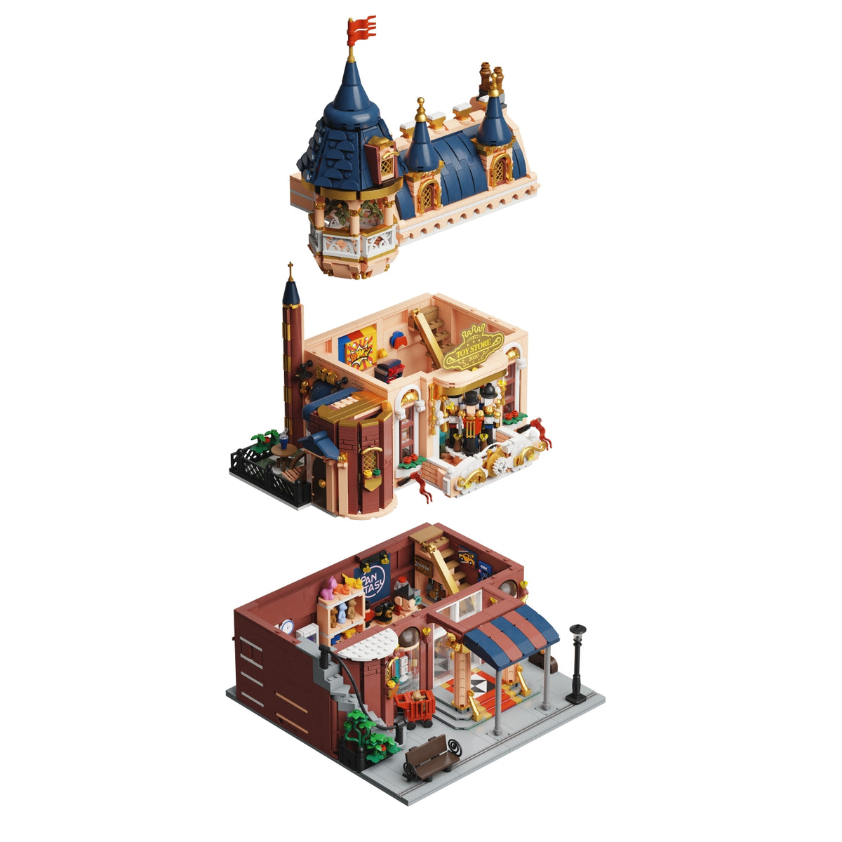 PANTASY - Toy store - Building block 2978 pcs