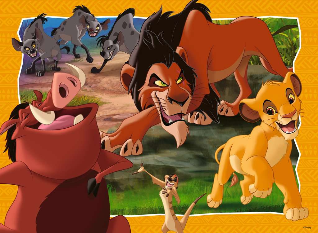 THE LION KING - Hakuna Matata - Puzzle 200P XXL