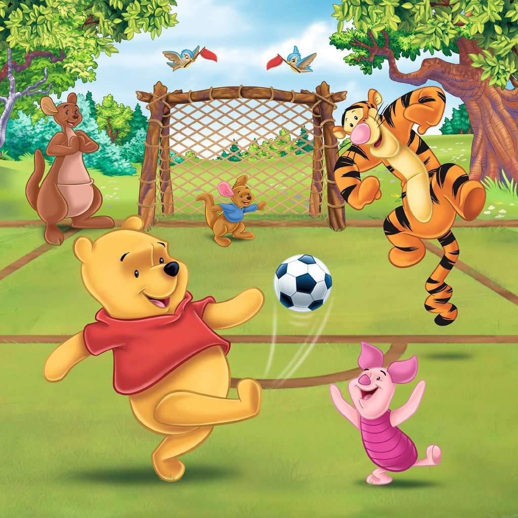 WINNIE THE POOH - Sports day - 3 Puzzle 49P
