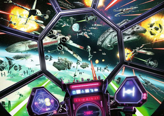 STAR WARS - Puzzle 1000P - TIE Fighter Cockpit