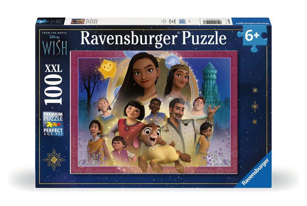 WISH - The kingdom of wishes - Puzzle 100P XXL