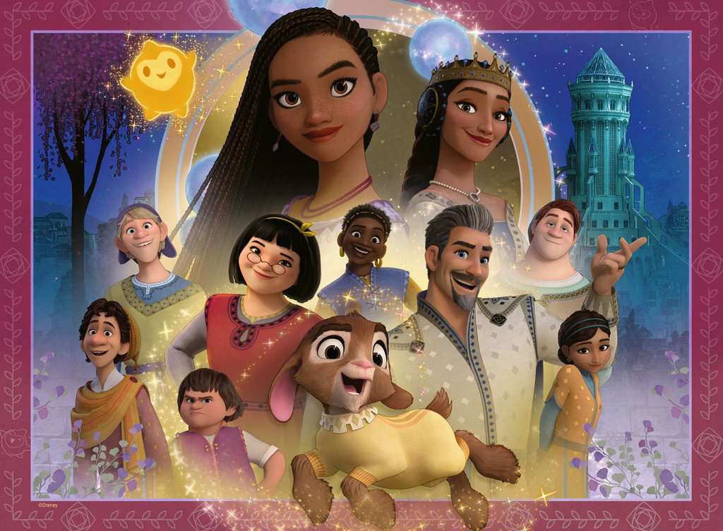 WISH - The kingdom of wishes - Puzzle 100P XXL