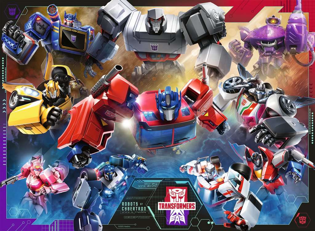 TRANSFORMERS - Puzzle 100P XXL