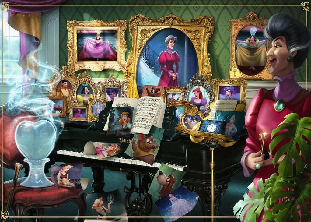 DISNEY - Puzzle Villainous 1000P - Lady Tremaine