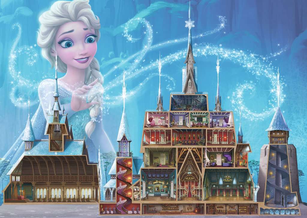DISNEY CASTLE - Elsa - Puzzle 1000pcs