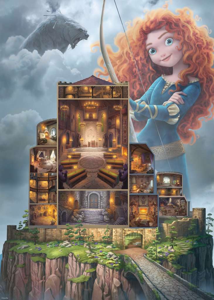 DISNEY CASTLE - Merida - Puzzle 1000pcs