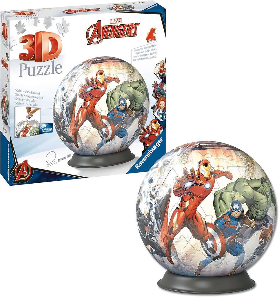 MARVEL - Avengers - Puzzle 3D - Round 72p
