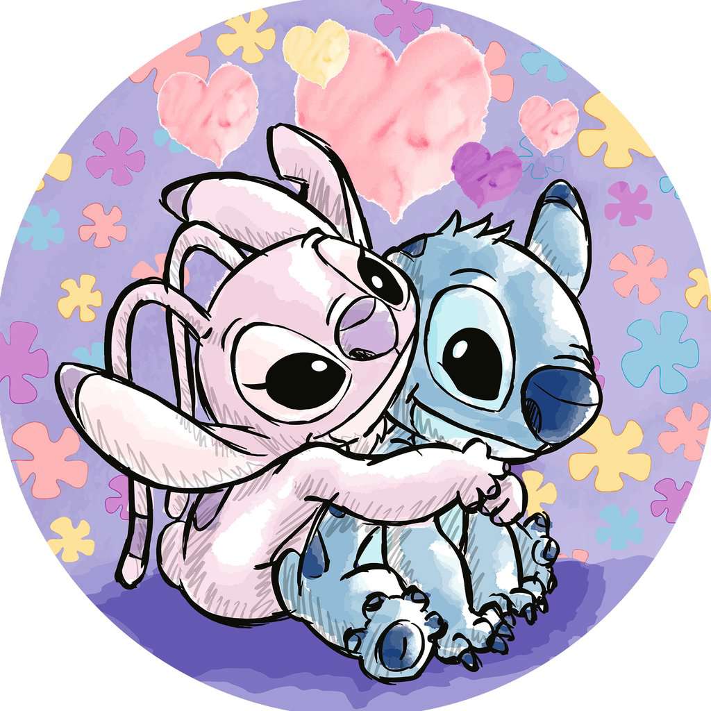 DISNEY - Puzzle Round 500p - Stitch