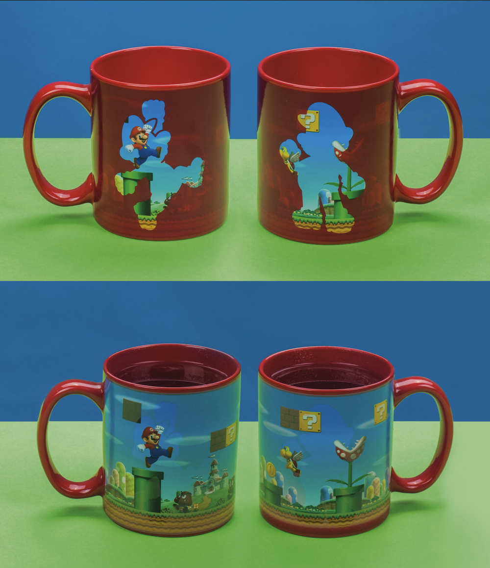 SUPER MARIO BROS - Vintage - Heat Change Mug