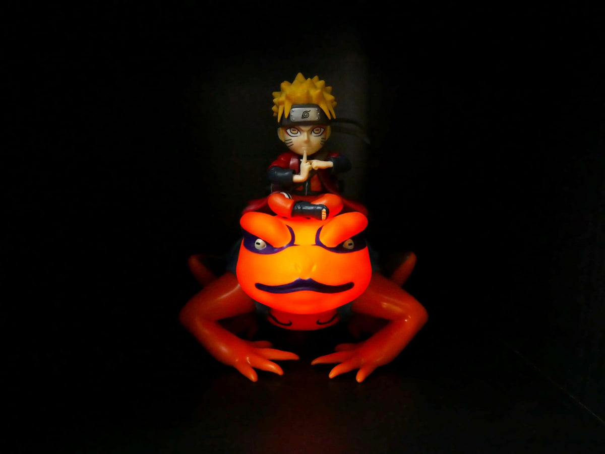 NARUTO & GAMAKISHI - Light-Up Figure - 8 inch