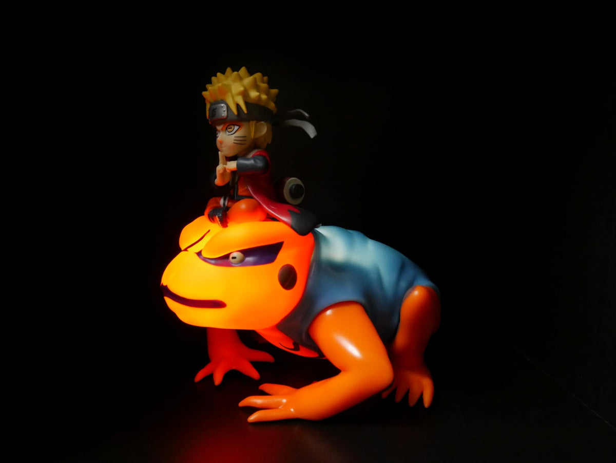 NARUTO & GAMAKISHI - Light-Up Figure - 8 inch