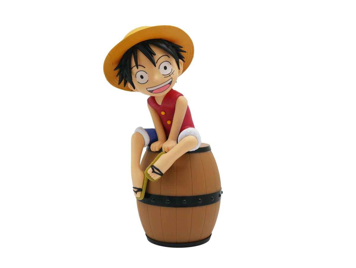 ONE PIECE - Luffy on a Barrel - Light-Up Figure - 11 inch