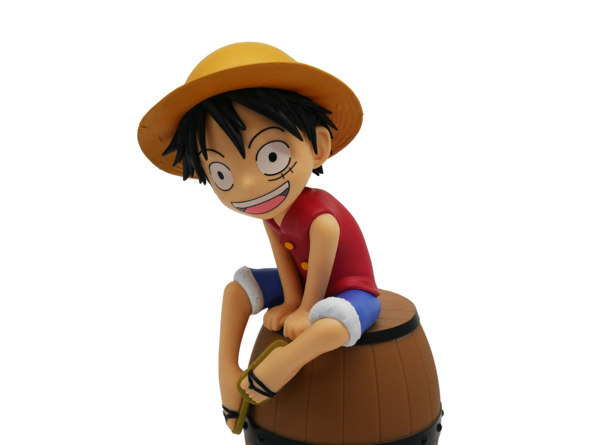 ONE PIECE - Luffy on a Barrel - Light-Up Figure - 11 inch