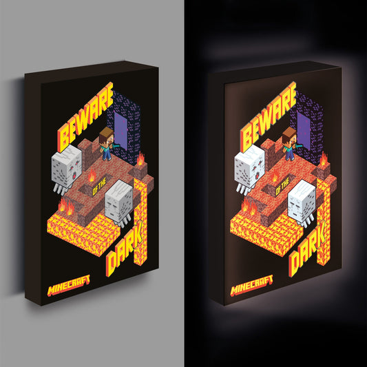 MINECRAFT - Light Canvas 40X30 Cm