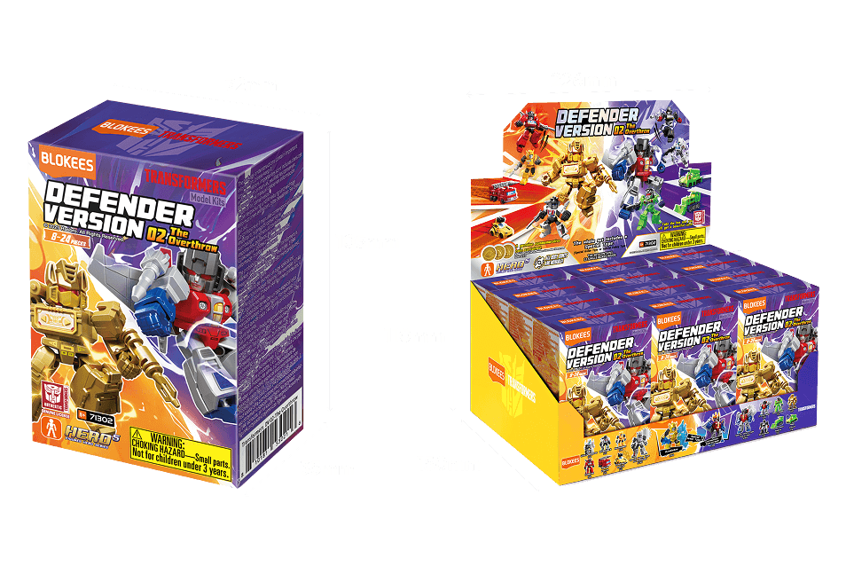 Blokees Transformers Defender Version 02 The Overthrow - Blokees - Makochan - Belgium - Europe