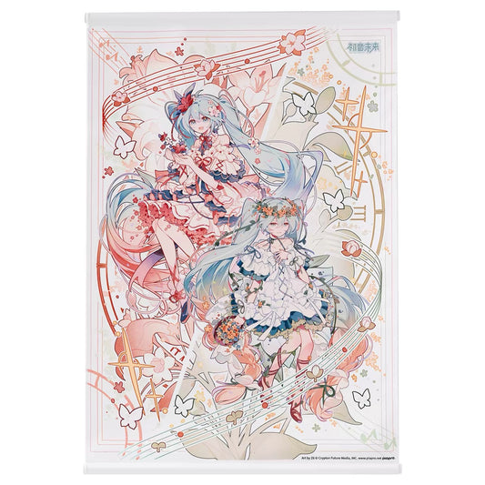 [Hatsune Miku Official Flag] Hatsune Miku 39 Mirrors Meet Spring Concerto Series Wall Hanging