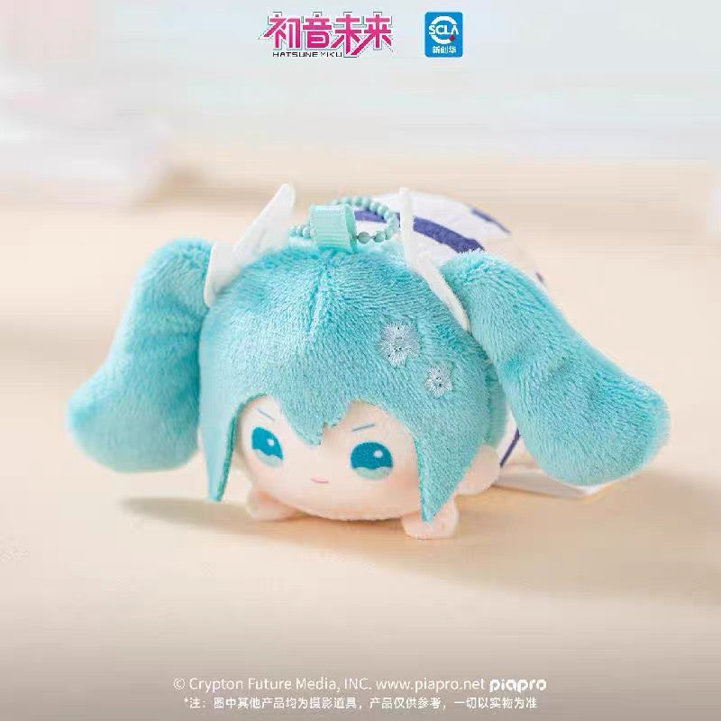 [Hatsune Miku Official Flag] Hatsune Miku Knight Fantasy Series Plush Magnetic Pocket Keychain