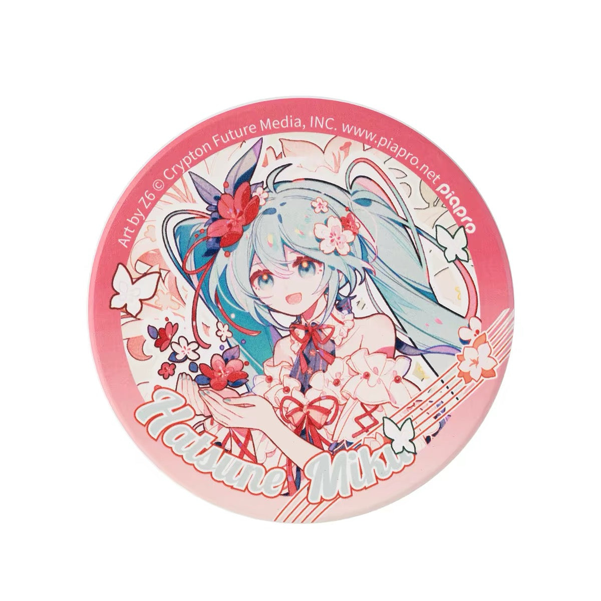 [Hatsune Miku Official Flag] Hatsune Miku 39 Mirrors Meet Spring Concerto Series Coaster