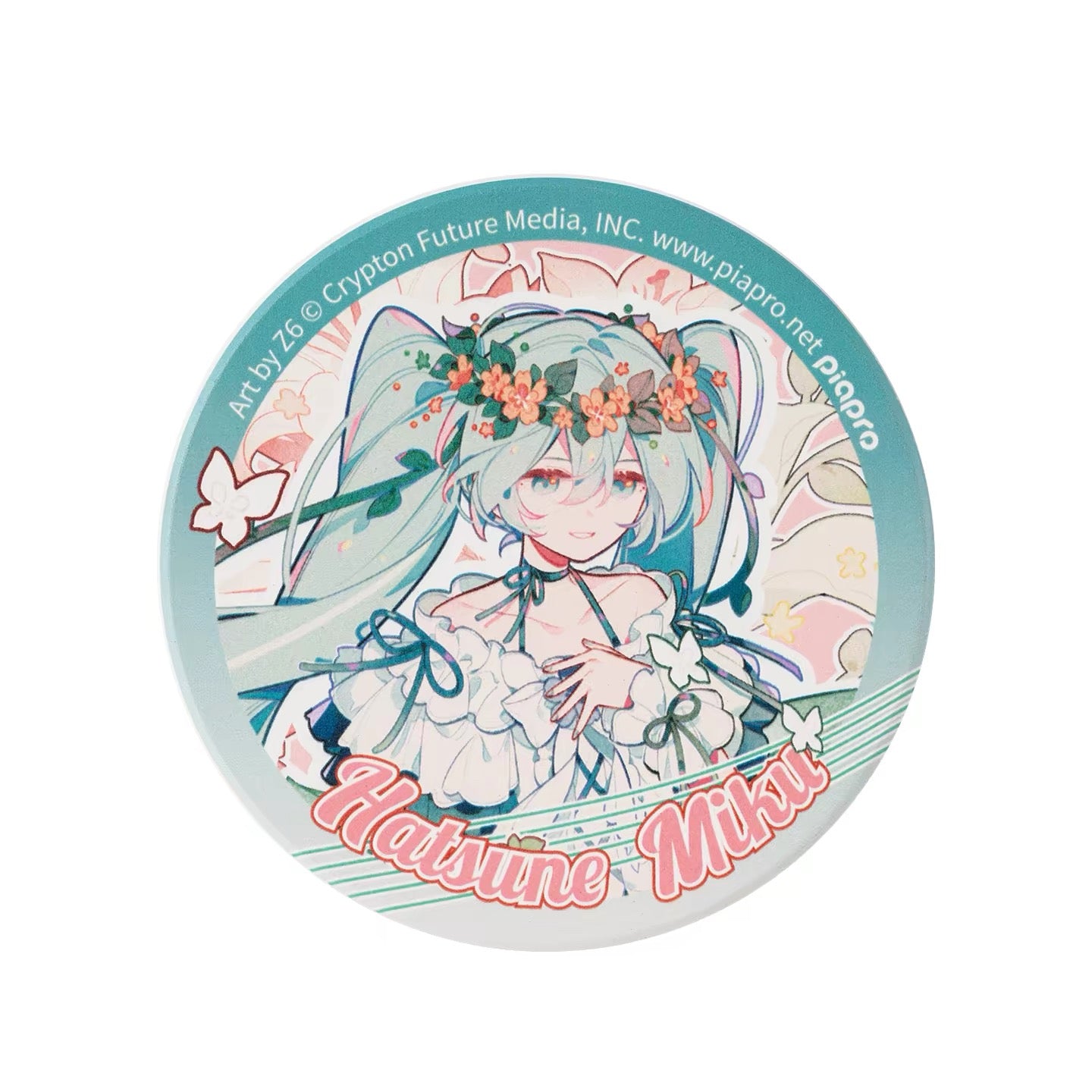 [Hatsune Miku Official Flag] Hatsune Miku 39 Mirrors Meet Spring Concerto Series Coaster