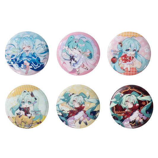 moeyu Hatsune Miku Dimensional Discovery Baroque Overture Q Version Tin Badge Blind Box [6 badges/box, 6 designs total]