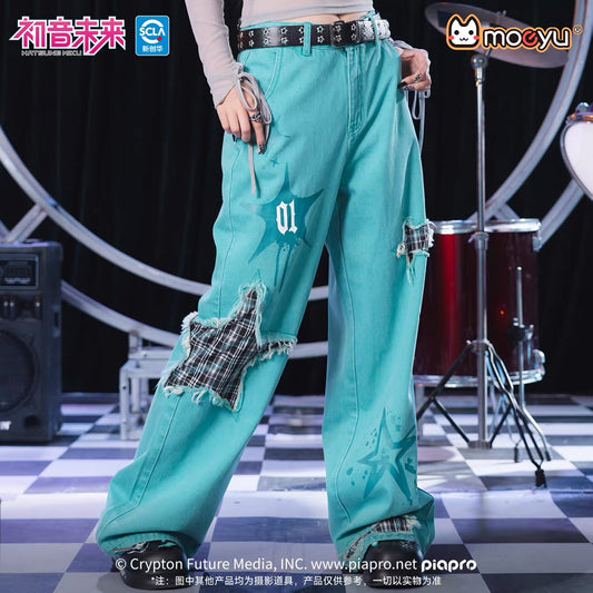 Moeyu Hatsune Miku Rock Future Series Pants