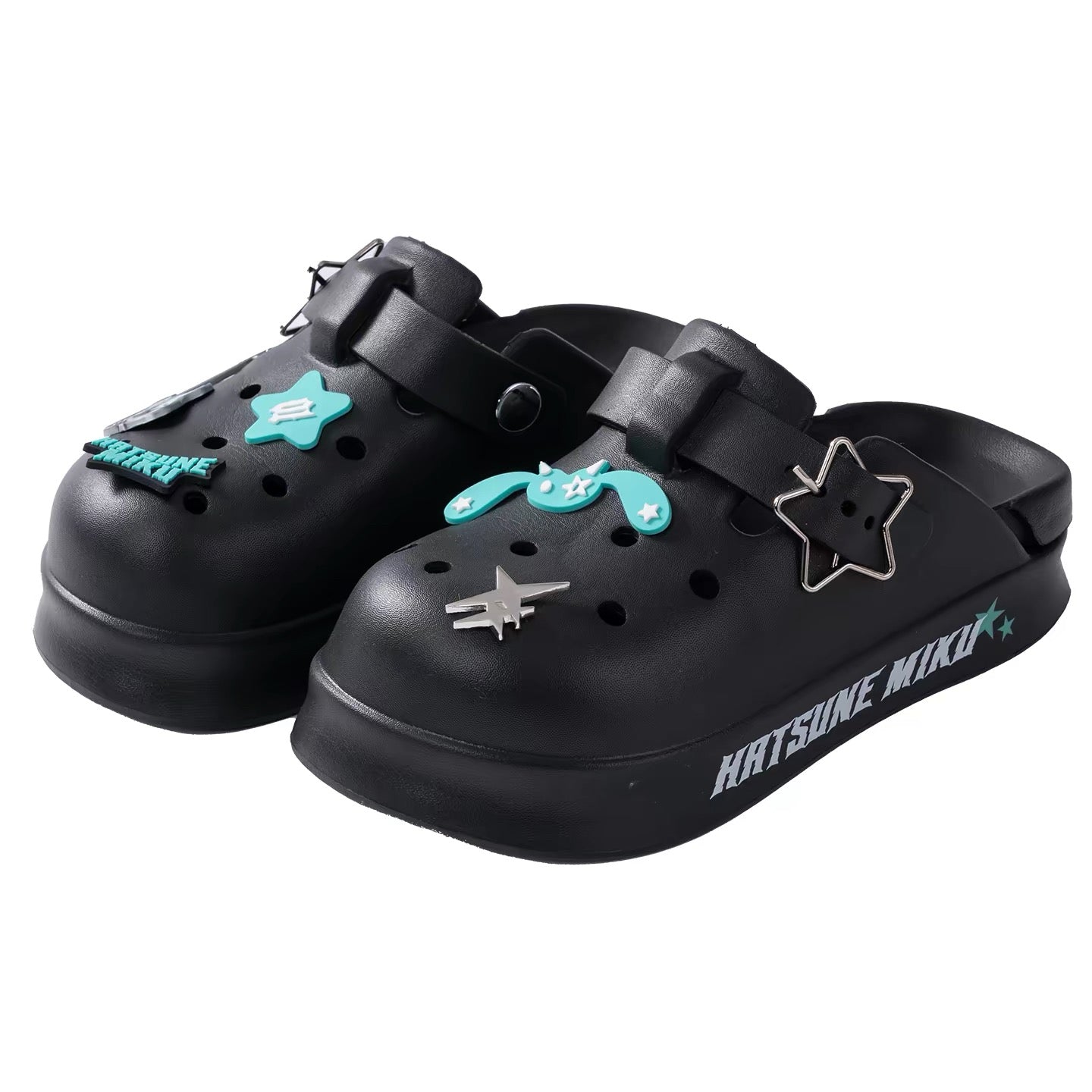 Moeyu Hatsune Miku Rock Future Series Clogs