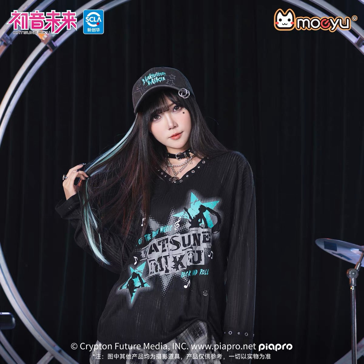moeyu Hatsune Miku Rock Future Series Hat