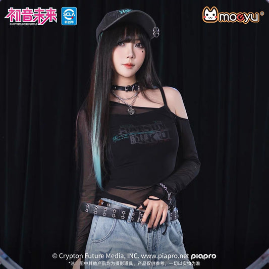 Moeyu Hatsune Miku Rock Future Series Mesh Long