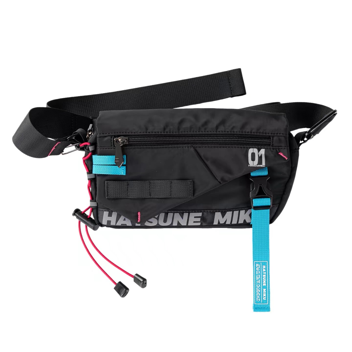 Moeyu Hatsune Miku Neon Electronic Music Series Crossbody Bag