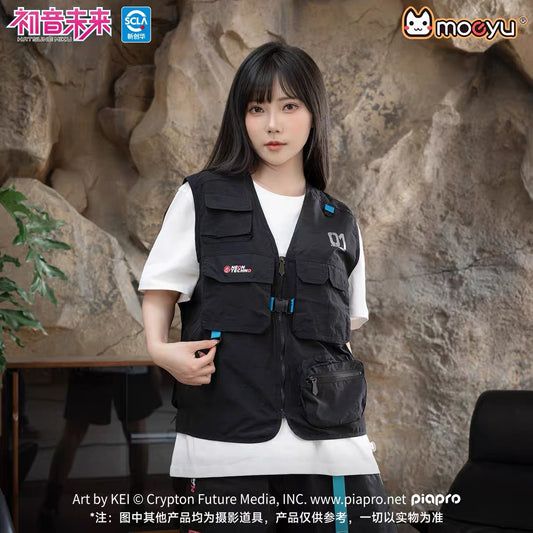 Moeyu Hatsune Miku Neon Electronic Music Series Vest
