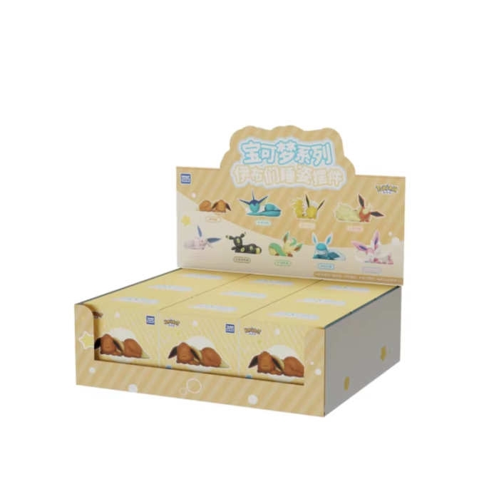 Holly Box Pokemon Eevee Sleeping pose Blind Box | Makochan