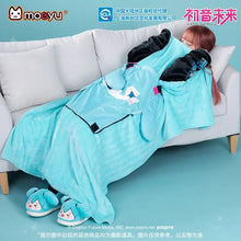 Load image into Gallery viewer, Moeyu: Hatsune Miku:  Digital Pillow &amp; Blanket (2-in-1)
