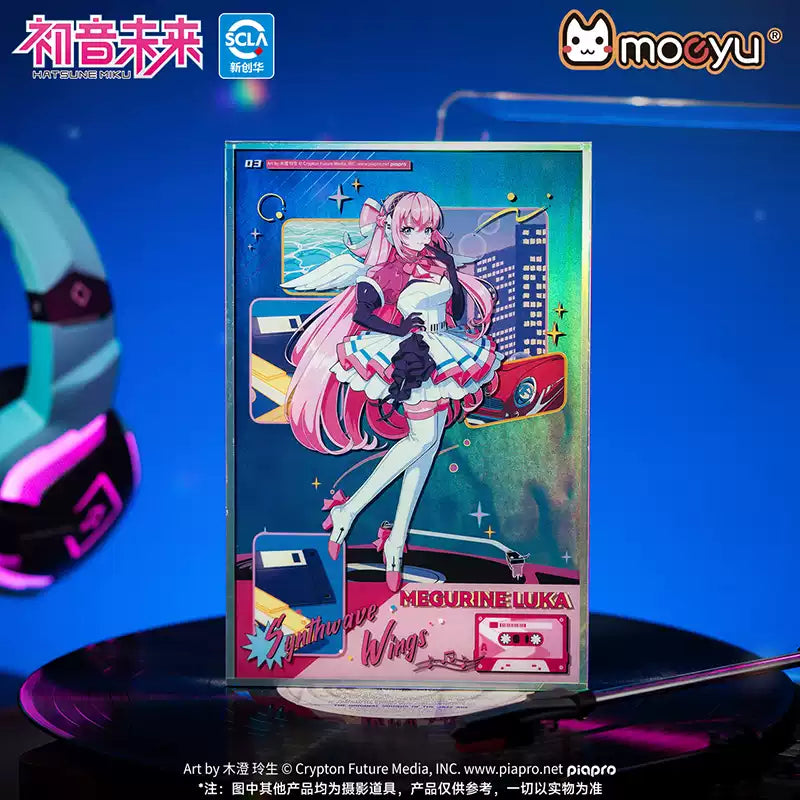 moeyu Hatsune Miku Synthesizer Wave Wings Series Acrylic Color Paper