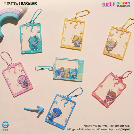 FUN4YEAH Hatsune Miku Meme Expression Series Acrylic Photo Card Keychain Blind Box (B6)