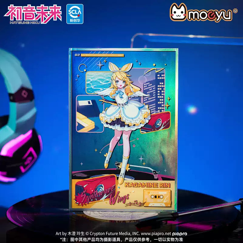 moeyu Hatsune Miku Synthesizer Wave Wings Series Acrylic Color Paper