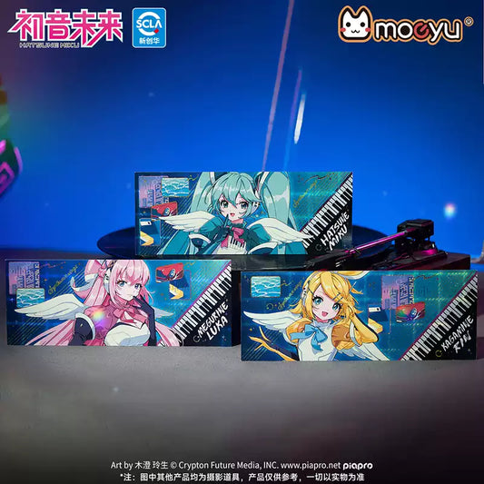 Moeyu Hatsune Miku Synthesizer Wave Wings Laser Ticket Commemorative Ticket
