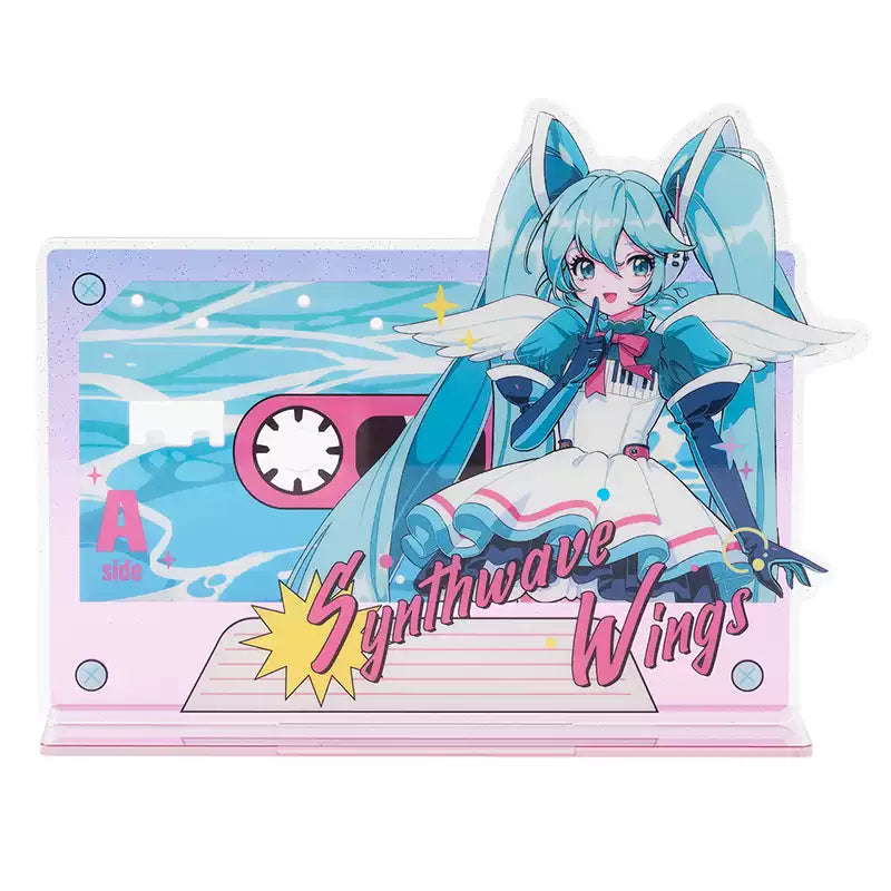 Moeyu Hatsune Miku Synthesizer Wave Wing Acrylic Jewelry Stand