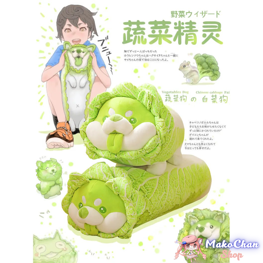 Bili Bili: DODOWO vegetable/cabbage dog - Bili Bili - Makochan - Belgium - Europe