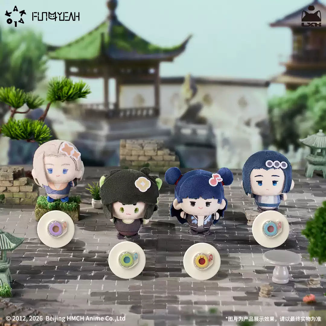 KAKALOK The Legend of Hei 2 Guild Daily Life Series Plush Clip & Plush Phone Stand