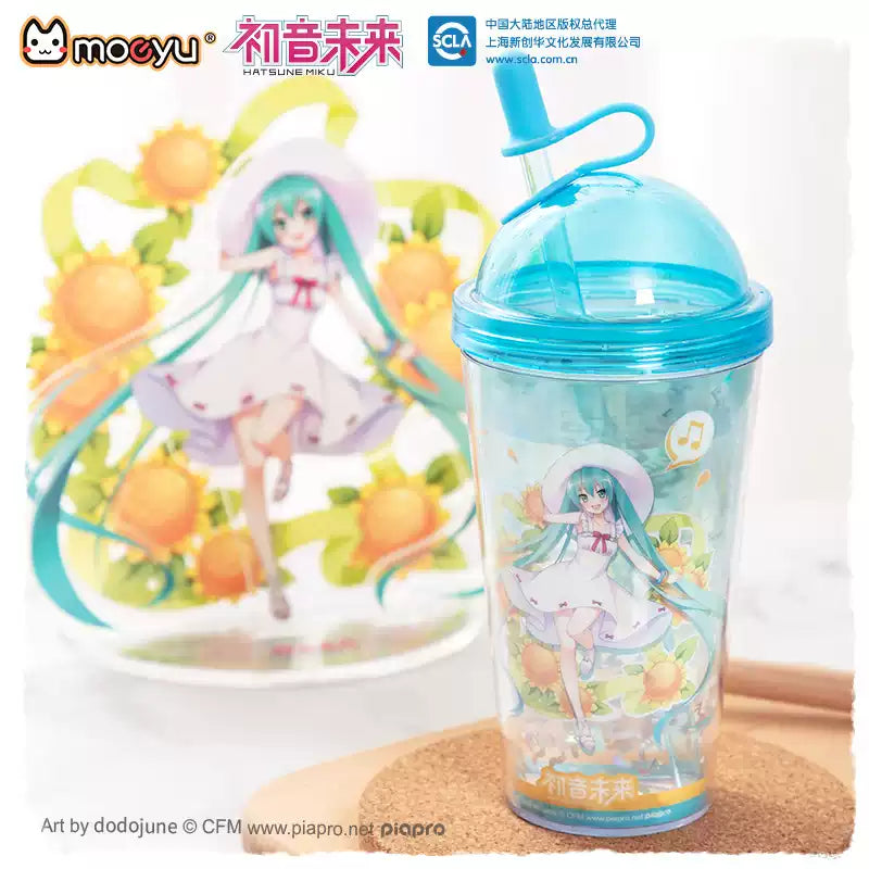 MOEYU Hatsune Miku Straw Cup 420ml