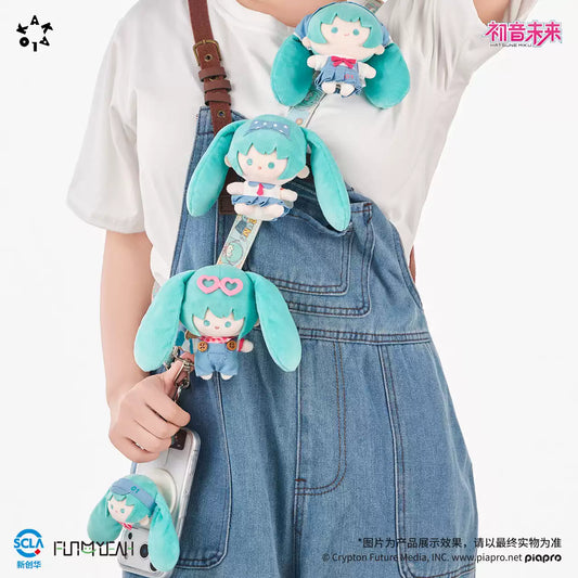 FUN4YEAH KAKALOK Hatsune Miku Denim Tribe Series Plush Blind Box Phone Charm & Bag Accessory (Full Box) product image