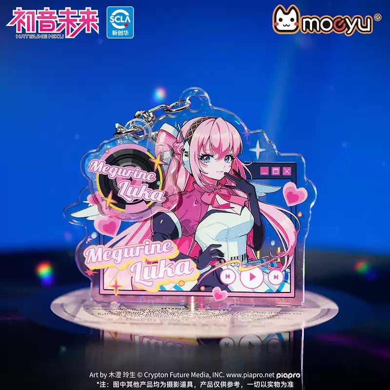 Moeyu Hatsune Miku Synthesizer Wave Wings Series Acrylic Pendant