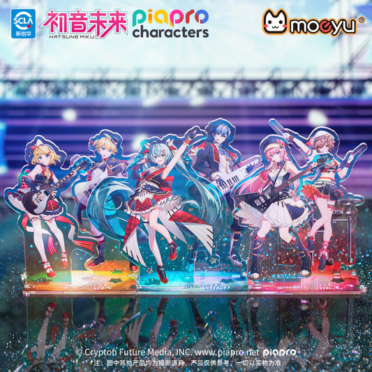 Moeyu Hatsune Miku Starry Voice Series Acrylic Standee, Interlocking Ornament, Anime Merchandise.