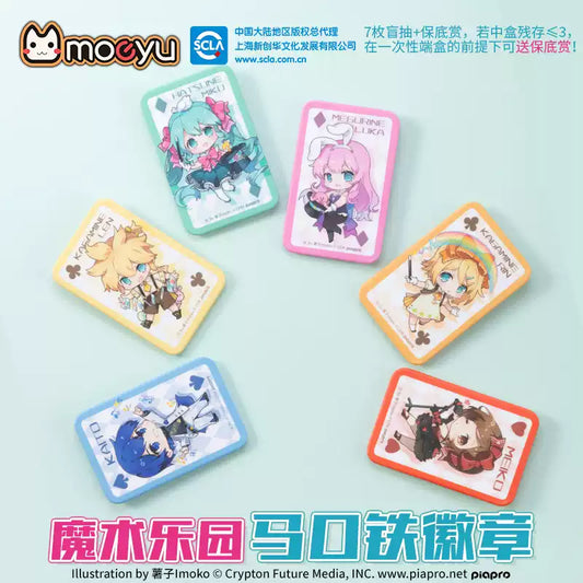 Moeyu Hatsune Miku Magic Paradise Series Tinplate Badge - moeyu - Makochan - Belgium - Europe