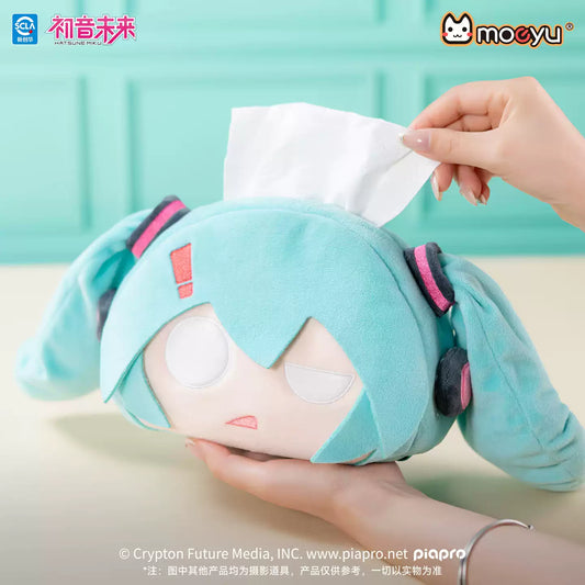 MOEYU Hatsune Miku Everyday Chill Series Plush Tissue Box Cover