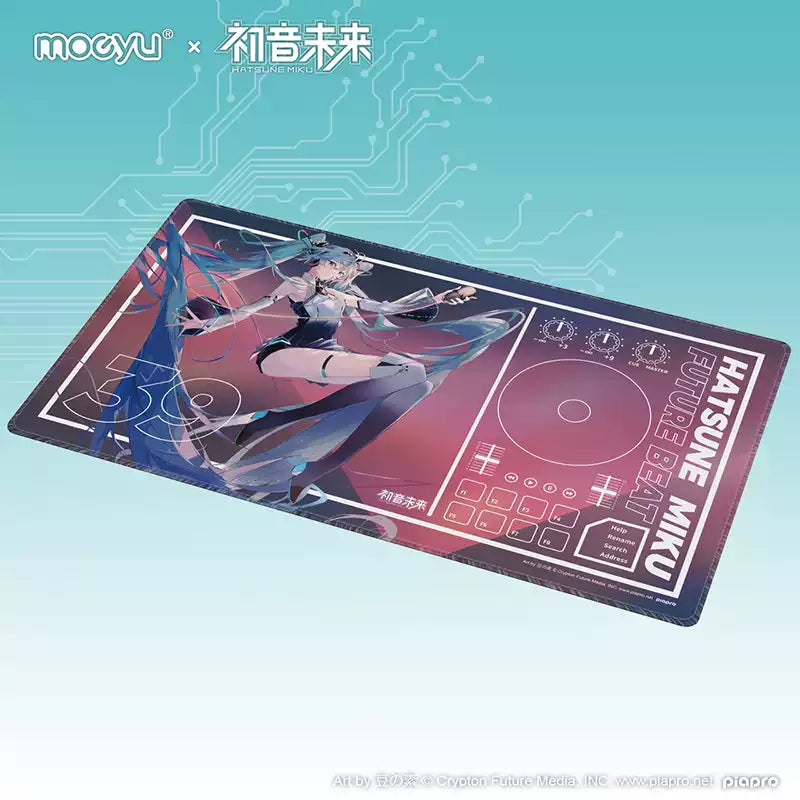 Moeyu Hatsune Miku Future Beat Desk Mat