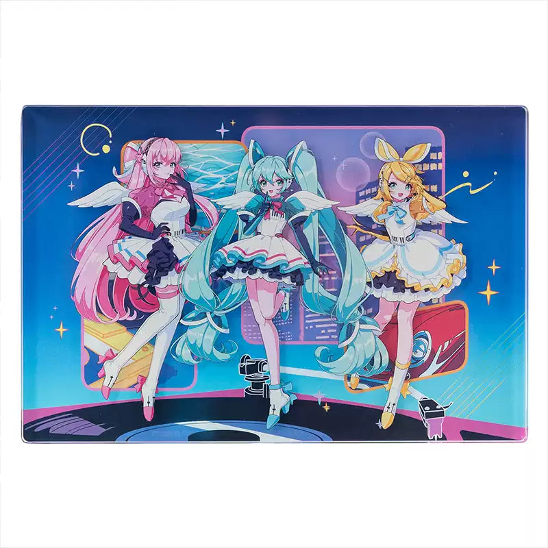 Moeyu Hatsune Miku Synthesizer Wave Wing Multi-layer Acrylic Brick