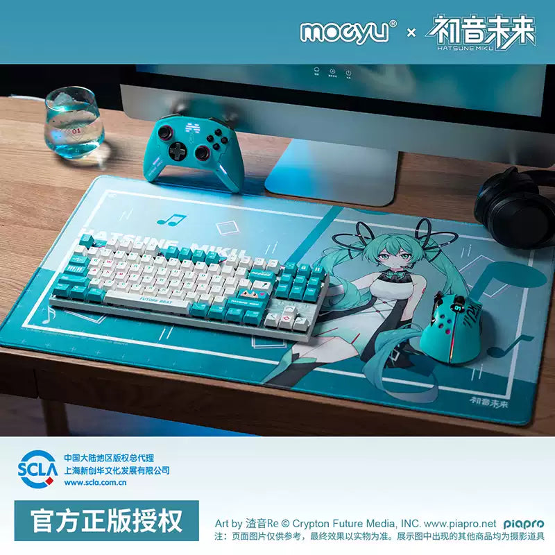Moeyu Hatsune Miku Geometric Shaped Desk Mat